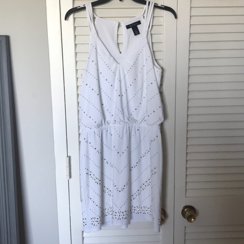 A line dress with beading detail